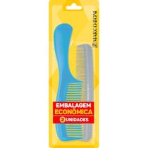 Kit Com 2 Pentes Dentes Finos Para Uso Diário Marco Boni