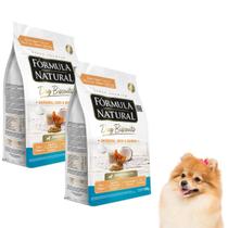 Kit Com 2 Petiscos Dog Biscuits Fórmula Natural Sabor Abóbora Para Cães Adultos E Filhotes Porte Pequeno 250g
