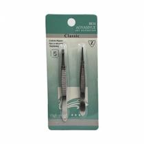 Kit com 2 Pinças para Design de Sobrancelhas Kit com 2 Pinças para Design de Sobrancelhas