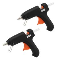 Kit Com 2 Pistolas De Cola Quente Grande 40W Bivolt 110/220V Bastão De Cola Grossa 11mm