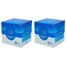 Kit com 2 plastcor respirador com filtro facial 1/4 fit vo + ga Kit com 2 plastcor respirador com filtro facial 1/4 fit vo + ga