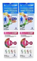 Kit com 2 Polivitamínicos Supracorp Homem 60 Cápsulas 2 Supracorp Mulher 60 Cápsulas Kit com 2 Polivitamínicos Supracorp Homem 60 Cápsulas 2 Supracorp Mulher 60 Cápsulas