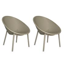 Kit com 2 Poltronas para Jardim e Área Externa Drops