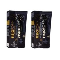 Kit Com 2 Pomada Premium 150 G Pomada Fisiofort Preta