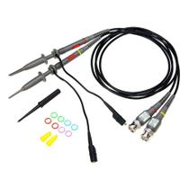 Kit com 2 Pontas de Prova e 2 Adaptadores para Osciloscópio FNIRSI P6100