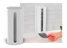 Kit Com 2 Porta Sacolas Dispenser De Parede Puxa Saco Kit Com 2 Porta Sacolas Dispenser De Parede Puxa Saco