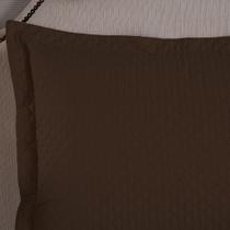 Kit Com 2 Porta Travesseiros Matelado 70cm x 50cm Cama Casal 200 Fios Com Abas