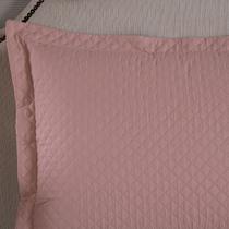 Kit Com 2 Porta Travesseiros Matelado 70cm x 50cm Cama Casal 200 Fios Com Abas