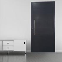 Kit com 2 Portas Pivotantes de Alumínio 210 X 100cm com Puxador Veneza Esquadrias Bergamo