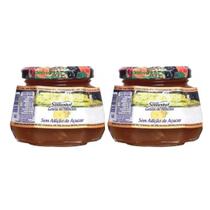 Kit com 2 Potes de Geleia Diet de Abacaxi 270g Fazenda Sonnenhof