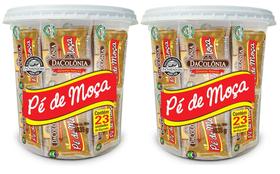 Kit com 2 Potes de Pé de Moça Pote com 23un de 45g DaColônia Kit com 2 Potes de Pé de Moça Pote com 23un de 45g DaColônia