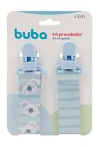Kit com 2 prendedores de Chupeta Coala Azul 14497-Buba