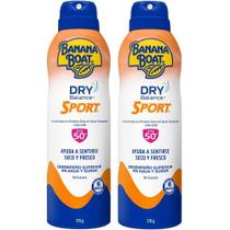 Kit com 2 Protetor Solar Banana Boat Dry Balance Sport Protection Fps 50 170g
