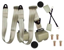Kit com 2 protetores para cinto de segurança de 3 pontos, universal, bege Kit com 2 protetores para cinto de segurança de 3 pontos, universal, bege