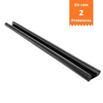 Kit com 2 Protetores Rolinho Veda Porta Impermeável 90CM Sem Costura