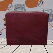 Kit com 2 Puff Quadrados Infantil Varias Cores