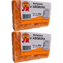 Kit com 2 Rapadura com Abóbora 400g Doces JR de Minas Gerais Total 800g Kit com 2 Rapadura com Abóbora 400g Doces JR de Minas Gerais Total 800g