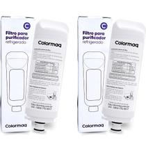 Kit com 2 Refil Filtro Purificador Colormaq Eletronico Acqua