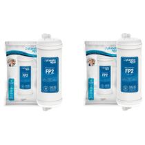 Kit com 2 Refis da Planeta Água FP2 1073A para os aparelhos Pentair Acqua, Star Logic Hoken HK 1000 e Líder Bebedouros 1073A