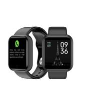 Kit com 2 Relógio Inteligente SmartWatch iOS Android Bluetooth Troca Pulseira Mult-Funções