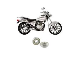 Kit Com 2 Rolamentos Roda Dianteira Dafra Kansas 150 Todas Kit Com 2 Rolamentos Roda Dianteira Dafra Kansas 150 Todas