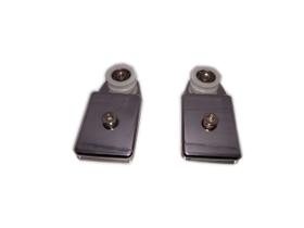 Kit com 2 Roldanas 1126 tipo carrinho para Blindex Kit com 2 Roldanas 1126 tipo carrinho para Blindex