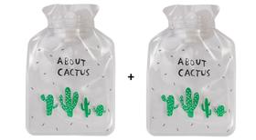 Kit com 2 Sachês Porta Shampoo e Condicionador e Muito Mais