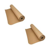 Kit com 2 salvabras protetor piso papel kraft 0,60x20m