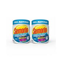 Kit com 2 semorin tira manchas em pó white 400g Kit com 2 semorin tira manchas em pó white 400g