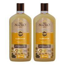 Kit Com 2 Shampoo Clareador 415ml Tio Nacho Genomma Kit Com 2 Shampoo Clareador 415ml Tio Nacho Genomma