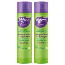 Kit com 2 Shampoo Kolene Curvaturas 300ml