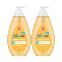 Kit com 2 Shampoos Johnson's Baby Regular 750ml