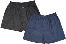 Kit com 2 shorts pijama samba canção estampa mini xadrez g