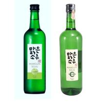 Kit com 2 Soju Margun Bebida Coreana Limão e Tradicional 750ml Kit com 2 Soju Margun Bebida Coreana Limão e Tradicional 750ml