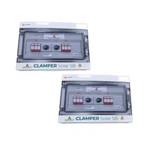 Kit com 2 String Box 2E/2S 1040V 32A 2 Chaves - Clamper Kit com 2 String Box 2E/2S 1040V 32A 2 Chaves - Clamper