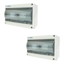 Kit com 2 String Box Core 2.0 Proauto 2E/2S 1040V 16A - 1 Chave 2MPPT Kit com 2 String Box Core 2.0 Proauto 2E/2S 1040V 16A - 1 Chave 2MPPT