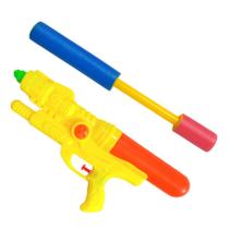 Kit com 2 Super Pistola de Água Jato Duplo e Tubo Isopor