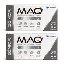 Kit com 2 Suplem Alim Maq Premium Cx c/ 60 comprimidos cada Kit com 2 Suplem Alim Maq Premium Cx c/ 60 comprimidos cada