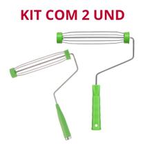 Kit com 2 Suporte Garfo Gaiola Para Rolo Pintura 23cm Kit com 2 Suporte Garfo Gaiola Para Rolo Pintura 23cm