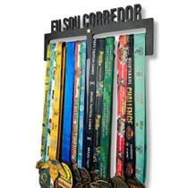 Kit com 2 Suportes Quadro Porta Medalhas MDF Expositor para 36 Medalhas Bike Corrida Ciclismo Kit com 2 Suportes Quadro Porta Medalhas MDF Expositor para 36 Medalhas Bike Corrida Ciclismo
