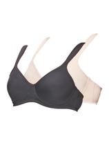 Kit com 2 Sutiã com Aro e sem Bojo W Triumph Shape 24814 Taça B