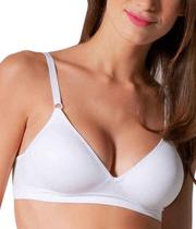 Kit com 2 Sutiãs Bojo Daily C4935 Trifil - Cores Macadâmia/Branco Kit com 2 Sutiãs Bojo Daily C4935 Trifil - Cores Macadâmia/Branco