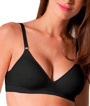 Kit com 2 Sutiãs Bojo Daily C4935 Trifil - Cores Macadâmia/Preto