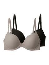 Kit com 2 Sutiãs com Aro e Bojo Push Up Liz 51690 Taça B Colorido