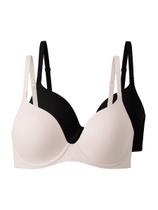 Kit com 2 Sutiãs com Aro e Bojo Push Up Liz 51805 Taça B Colorido