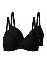 Kit com 2 Sutiãs com Aro e Bojo Push Up Liz 51805 Taça B