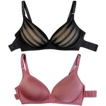 Kit com 2 sutiãs com bojo Del Rio Ref.: 40809