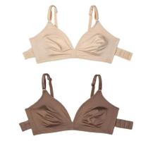 Kit com 2 sutiãs microfibra sem bojo e sem aro Ref.: 40770 Kit com 2 sutiãs microfibra sem bojo e sem aro Ref.: 40770