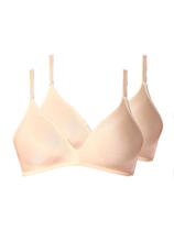 Kit com 2 Sutiãs sem Aro com Bojo Paraíso Demillus 63476 Kit com 2 Sutiãs sem Aro com Bojo Paraíso Demillus 63476