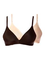 Kit com 2 Sutiãs sem Aro com Bojo Paraíso Demillus 63476 Kit com 2 Sutiãs sem Aro com Bojo Paraíso Demillus 63476